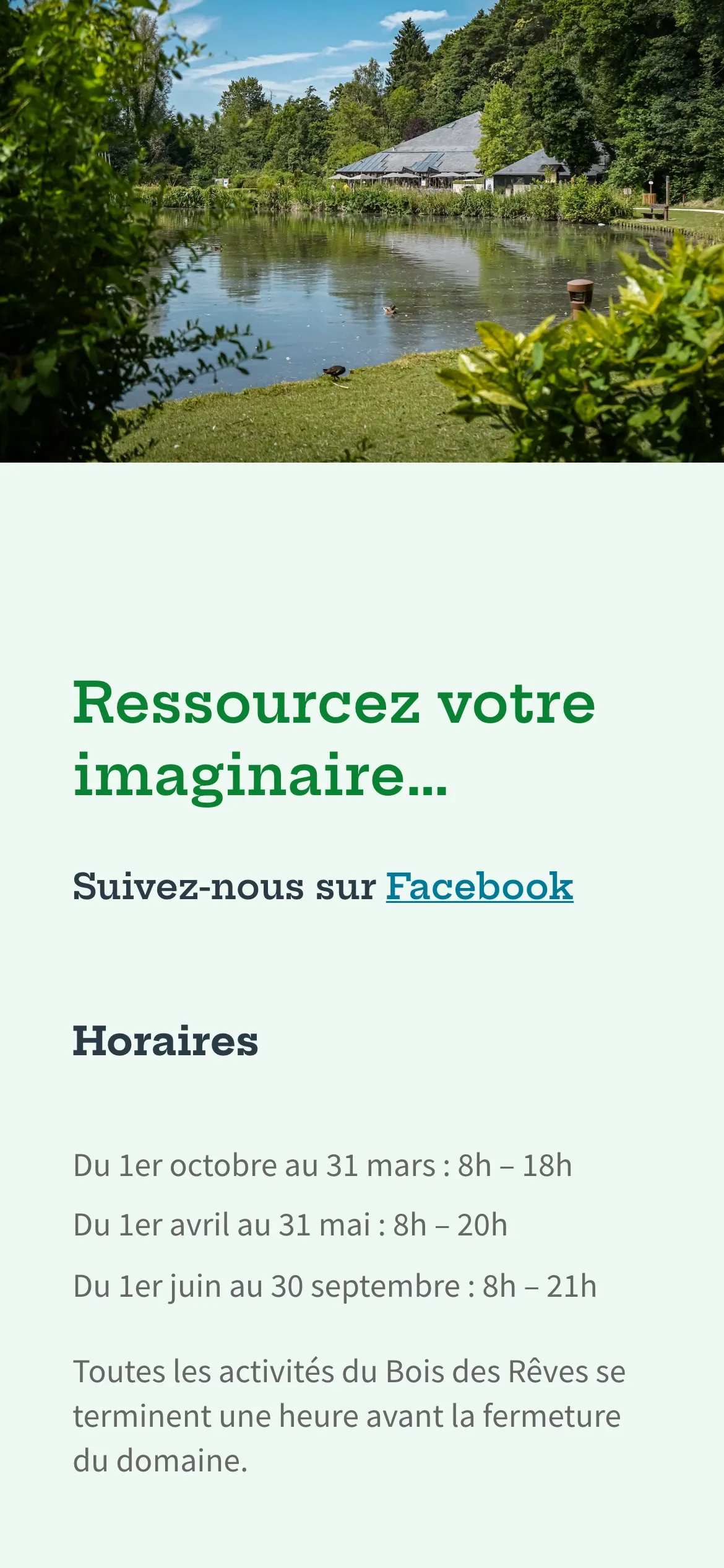 Capture d'écran mobile 1 pour Bois des Rêves