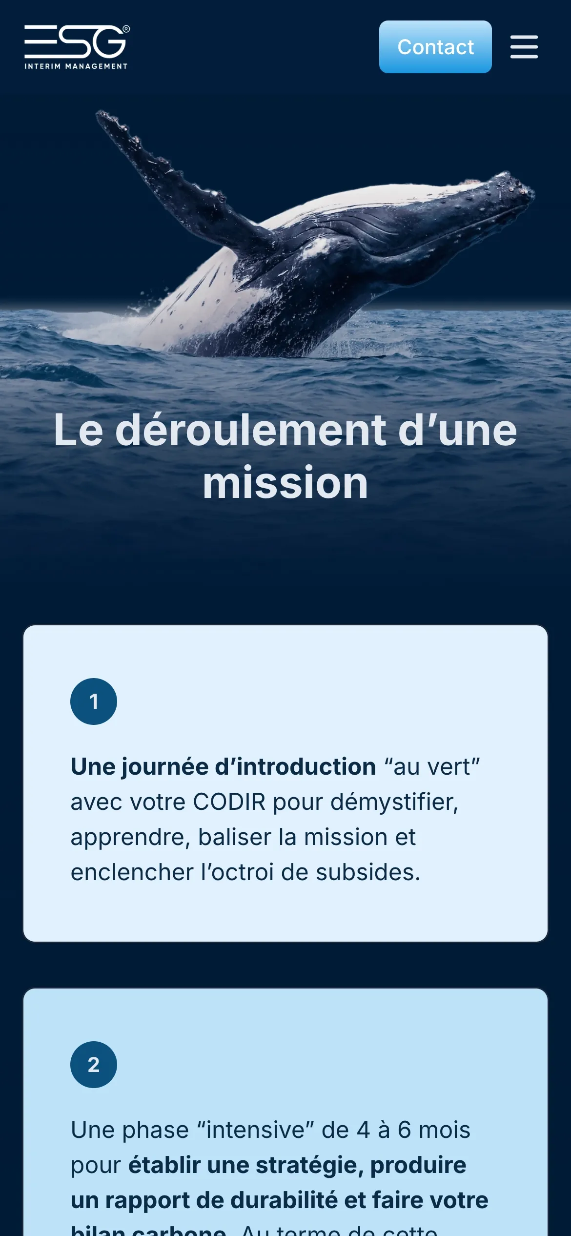 Capture d'écran mobile 3 pour ESGIM