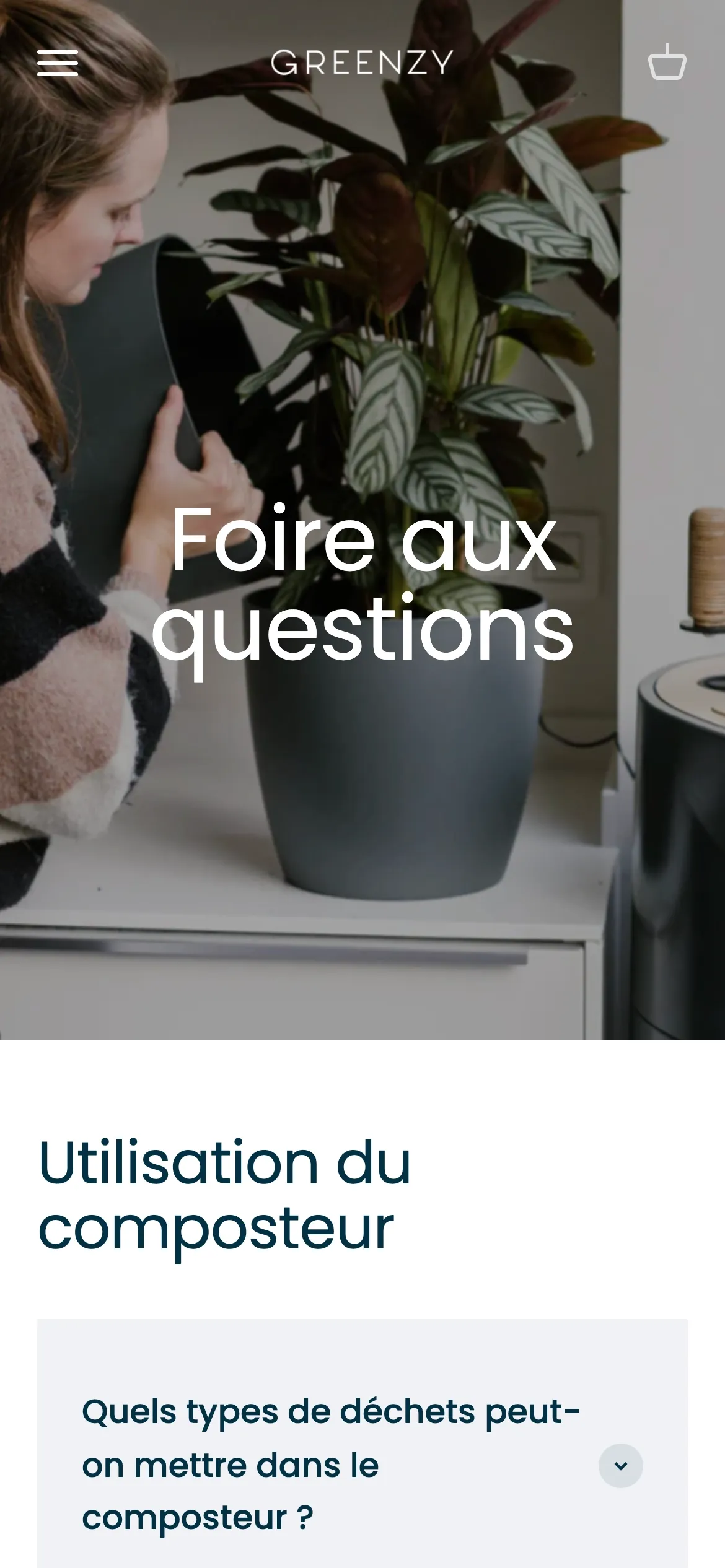 Capture d'écran mobile 1 pour Greenzy