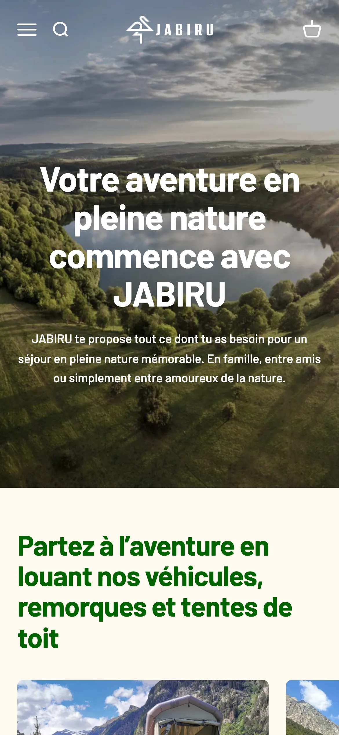 Capture d'écran mobile 1 pour JABIRU