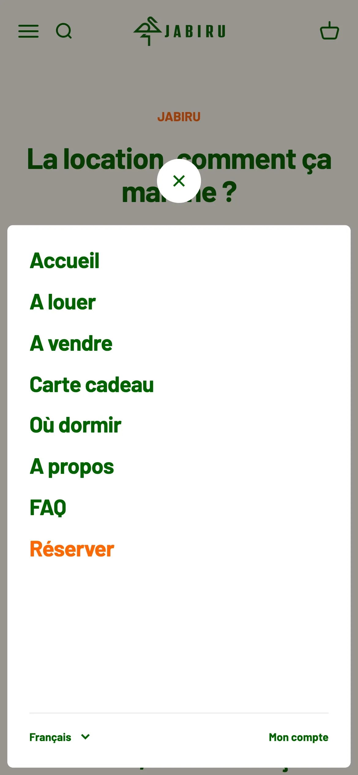 Capture d'écran mobile 2 pour JABIRU