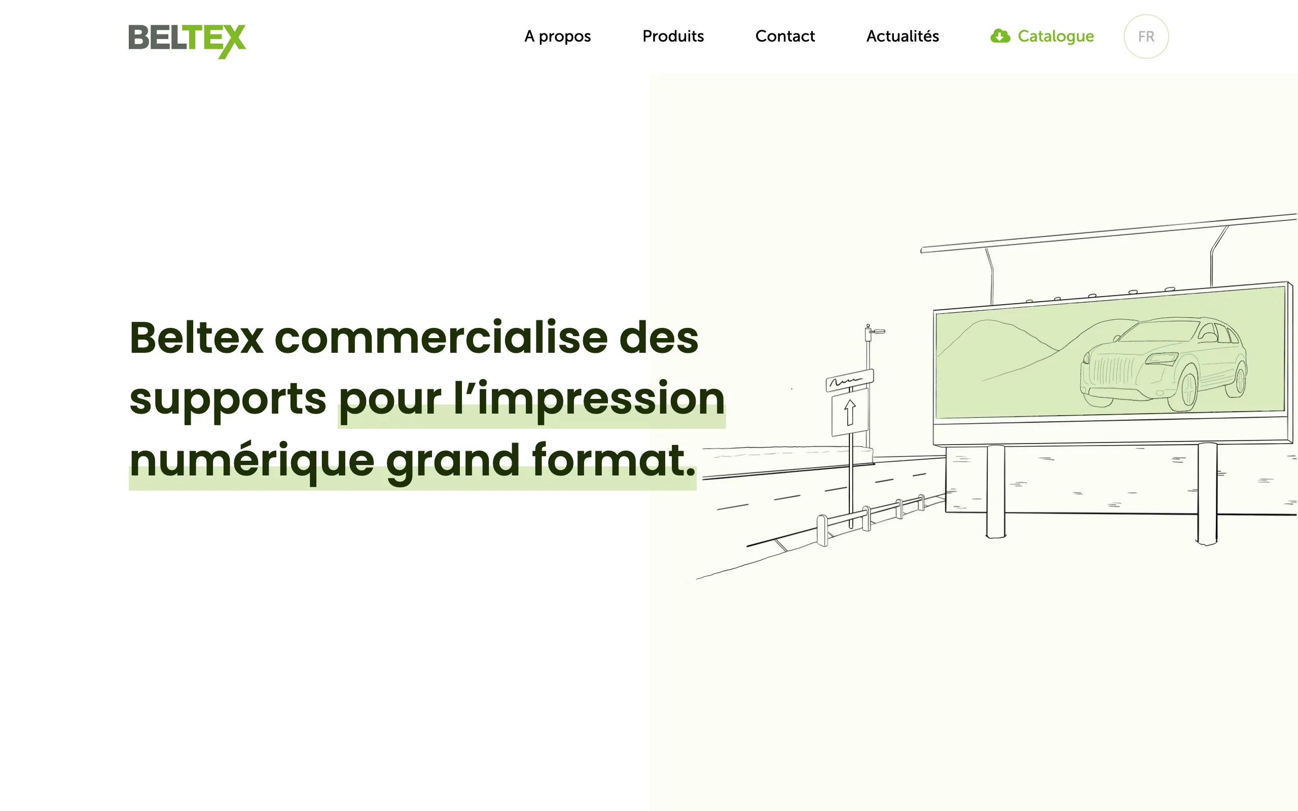 Capture d'écran desktop pour Beltex